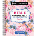 Brain Games - Large Print Bible Word Search: Psalms