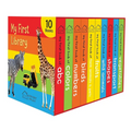 My First Library: Boxset of 10 Board Books for Kids
