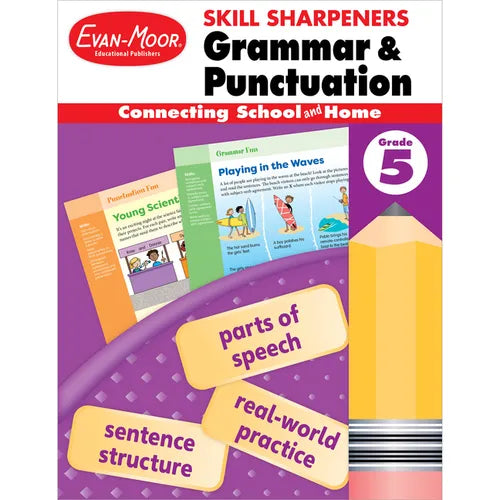 Skill Sharpeners: Grammar and Punctuation, Grade 5