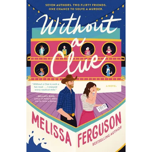 Without a Clue: A Rom-Com, Cozy Mystery Book about Books