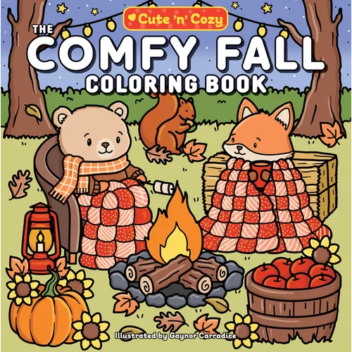 The Comfy Fall Coloring Book