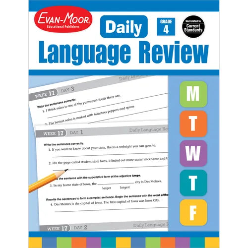 Daily Language Review Grade 4 Te