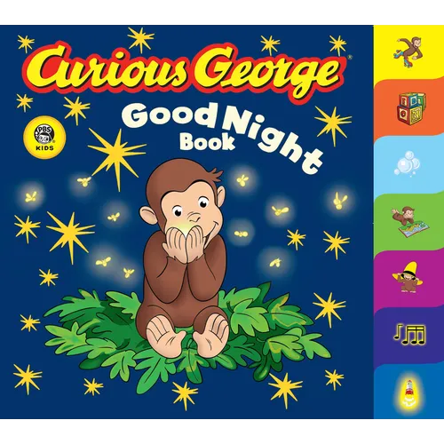 Curious George Good Night Book Tabbed