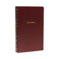 NKJV, Gift and Award Bible, Leather-Look, Burgundy, Red Letter Edition