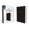 NIV, Holy Bible, Soft Touch Edition, Imitation Leather, Black, Comfort Print