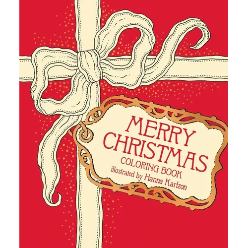 Merry Christmas Coloring Book: Hardcover Adult Coloring Book Featuring Thick, High-Quality Paper