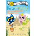 Pete the Kitty and the Mermaid's Sandcastle
