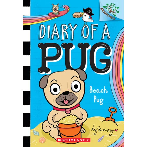 Beach Pug: A Branches Book (Diary of a Pug #10)