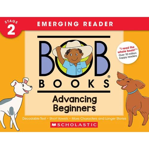 Bob Books - Advancing Beginners Hardcover Collection of 12 Stories Decodable Phonics Stories, Ages 4 and Up, Kindergarten (Stage 2: Emerging Reader)