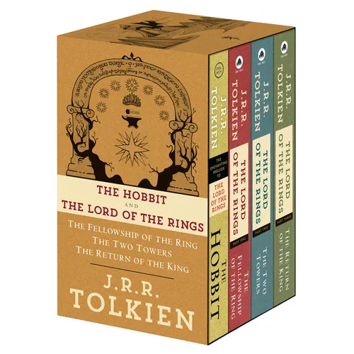 J.R.R. Tolkien 4-Book Boxed Set: The Hobbit and the Lord of the Rings: The Hobbit, the Fellowship of the Ring, the Two Towers, the Return of the King