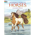 Wonderful World of Horses Coloring Book