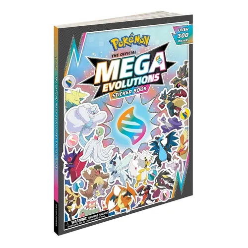 Pokémon the Official Mega Evolutions Sticker Book