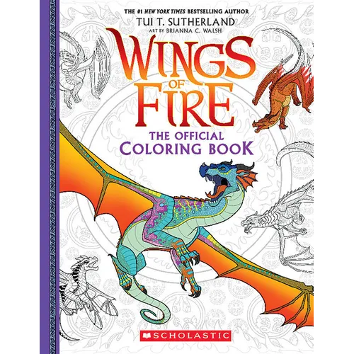 Official Wings of Fire Coloring Book