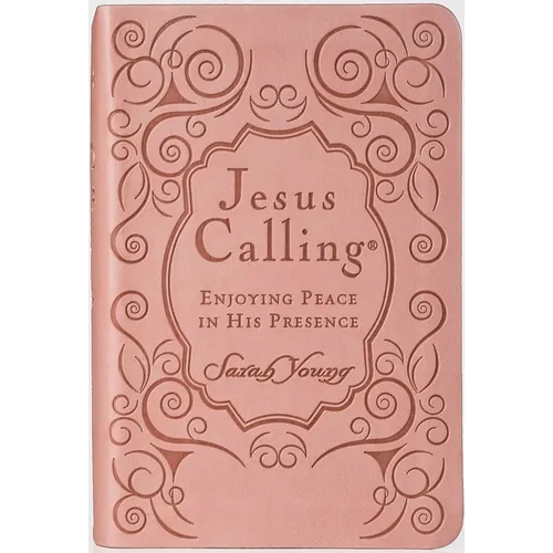Jesus Calling, Pink Leathersoft, with Scripture References: Enjoying Peace in His Presence (a 365-Day Devotional)