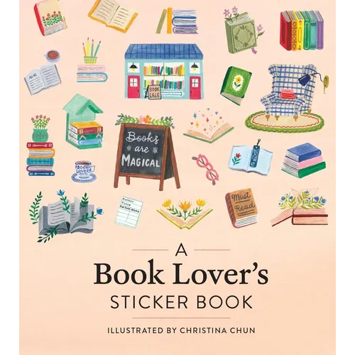 A Book Lover's Sticker Book