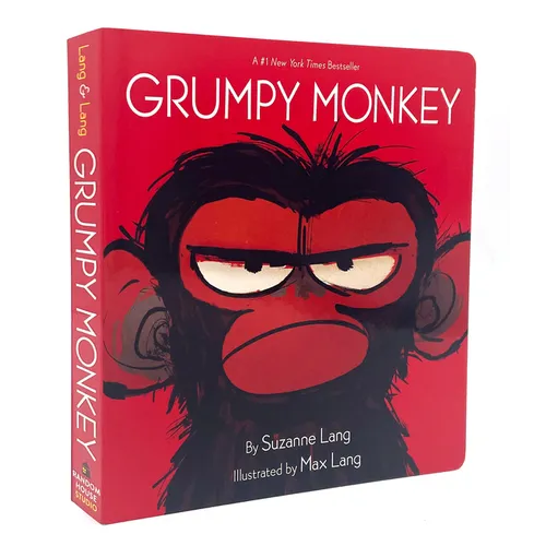 Grumpy Monkey Board Book