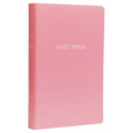 KJV, Gift and Award Bible, Imitation Leather, Pink, Red Letter Edition