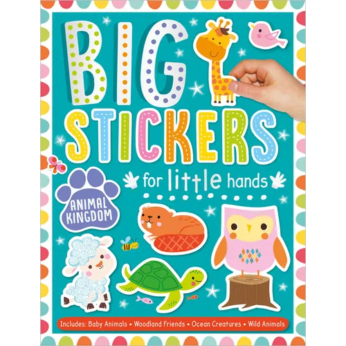 Big Stickers for Little Hands Animal Kingdom