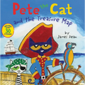 Pete the Cat and the Treasure Map: Includes Over 30 Stickers!