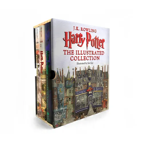 Harry Potter: The Illustrated Collection (Books 1-3 Boxed Set)