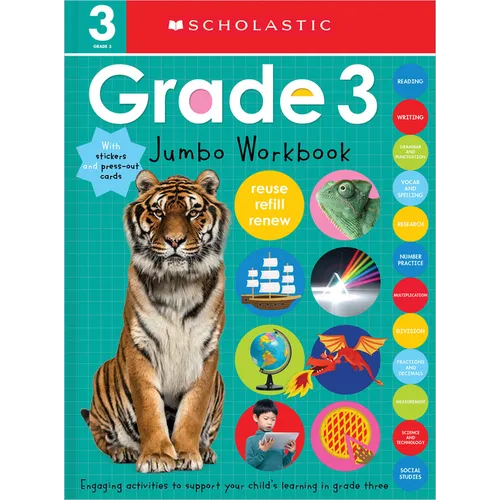 Third Grade Jumbo Workbook: Scholastic Early Learners (Jumbo Workbook)