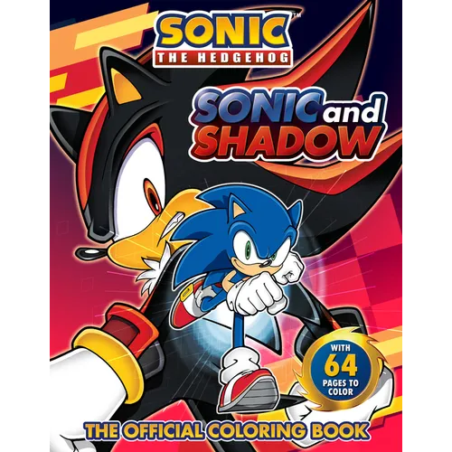 Sonic and Shadow: The Official Coloring Book