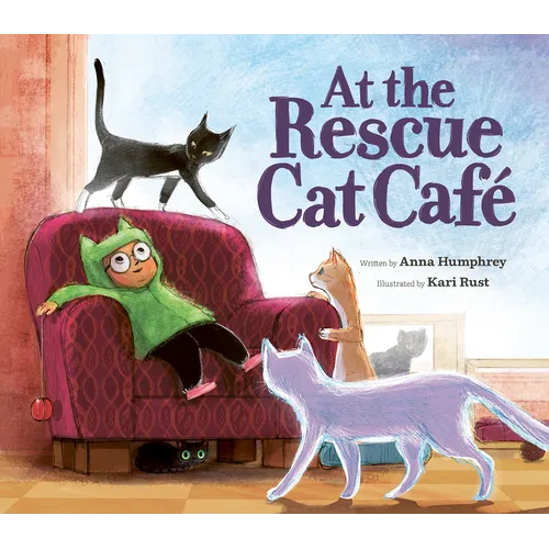 At the Rescue Cat Café