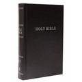 KJV, Pew Bible, Large Print, Hardcover, Black, Red Letter Edition