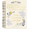 Daily Moments with God: Devotional Crossword Puzzle Book (36 Daily Devotions with Inspiring Activities to Enjoy God's Presence) - The Perfect Gift for