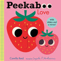 Peekaboo: Love: (An Interactive Board Book for Babies & Toddlers with Mirror & Sliders to Push, Pull, or Turn. Cute Artwork Includes a Strawberry, Rai