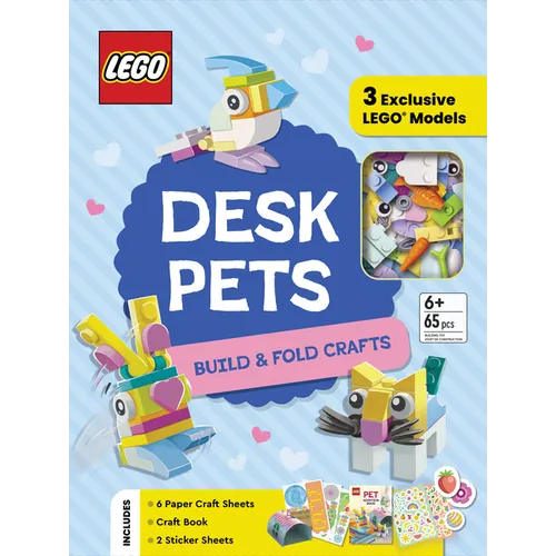 Lego(r) Books. Desk Pets: Build & Fold Crafts