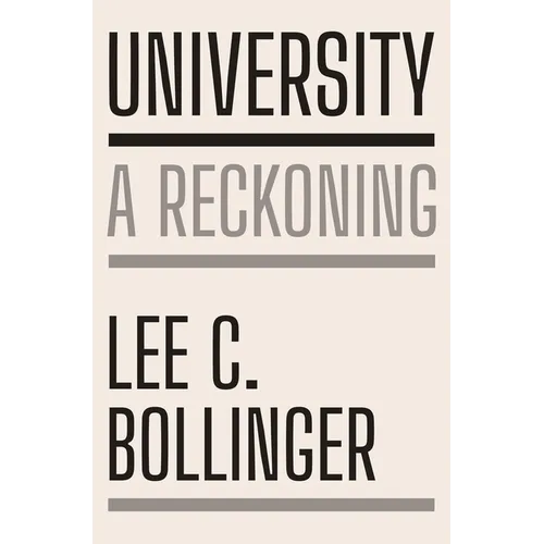 University: A Reckoning