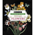 Brain Games - Sticker by Number - Vintage: Flowers (28 Images to Sticker)