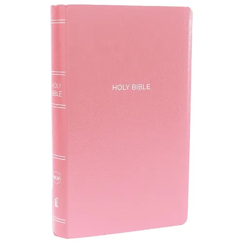 NKJV, Gift and Award Bible, Leather-Look, Pink, Red Letter Edition