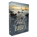 Niv, Holy Bible, Larger Print, Economy Edition, Paperback, Blue, Comfort Print