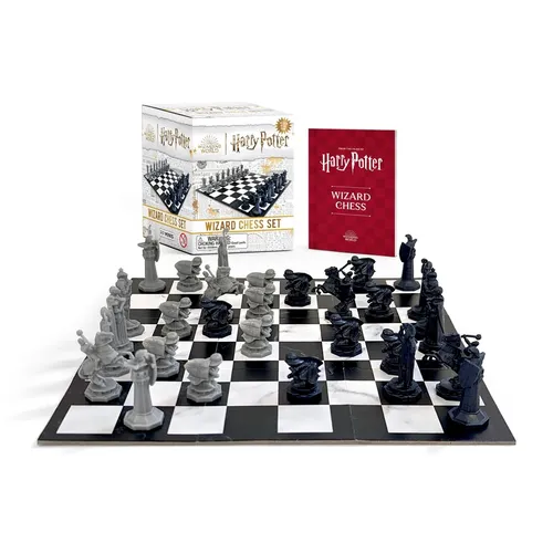 Harry Potter Wizard Chess Set: Miniature Collectible Set You Can Play