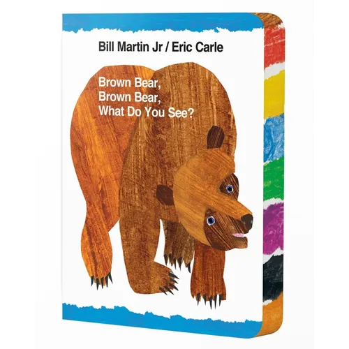 Brown Bear, Brown Bear, What Do You See?: Stamped Edges Special Edition: Classic Board Book with Stamped Edges