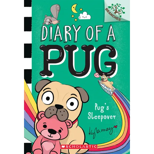 Pug's Sleepover: A Branches Book (Diary of a Pug #6): Volume 6