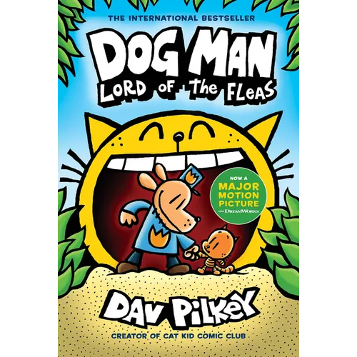 Dog Man: Lord of the Fleas: A Graphic Novel (Dog Man #5): From the Creator of Captain Underpants: Volume 5