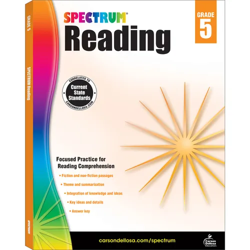Spectrum Reading Workbook, Grade 5: Volume 24