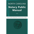 North Carolina Notary Public Manual, 2016