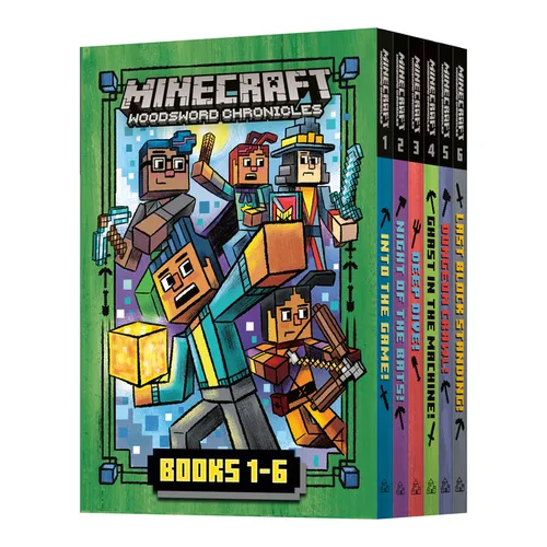 Minecraft Woodsword Chronicles: The Complete Series: Books 1-6 (Minecraft Woodsword Chronicles) - Hardcover