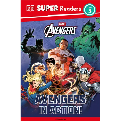 DK Super Readers Level 3 Marvel Avengers in Action