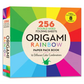 Origami Rainbow Paper Pack Book: 256 Double-Sided Folding Sheets (Includes Instructions for 8 Models)
