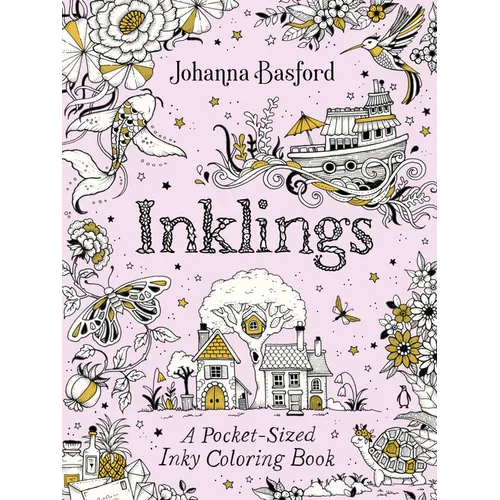 Inklings: A Pocket-Sized Inky Coloring Book