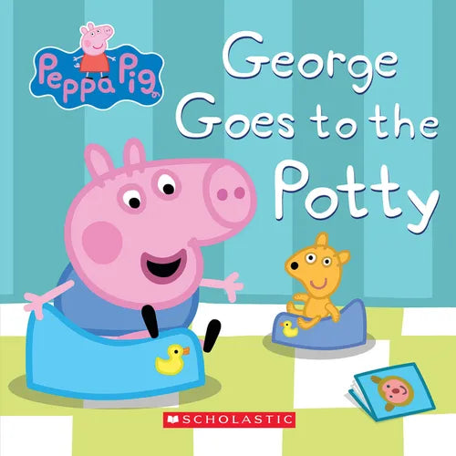 Peppa Pig: George Goes to the Potty - Board Book
