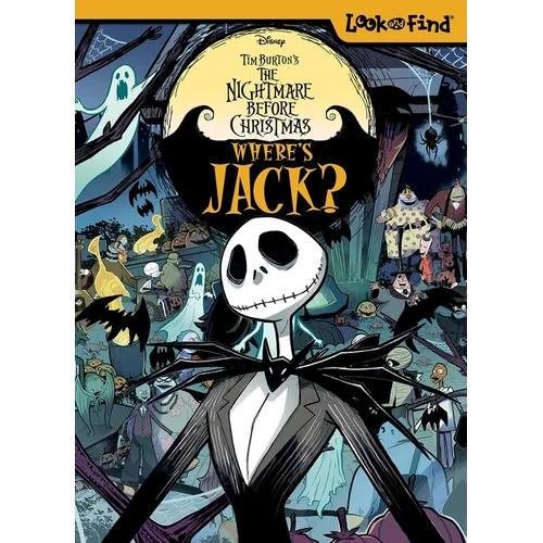 Disney Tim Burton's the Nightmare Before Christmas Look and Find