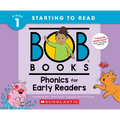 Bob Books - Phonics for Early Readers Hardcover Collection of 12 Stories Decodable Phonics Stories, Ages 4 and Up, Kindergarten (Stage 1: Starting to