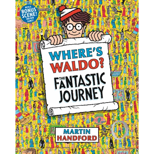 Where's Waldo? the Fantastic Journey: (A Hidden Object Activity Book with Search & Find Puzzles and Spot-The-Difference Game - A Perfect Gift & Travel