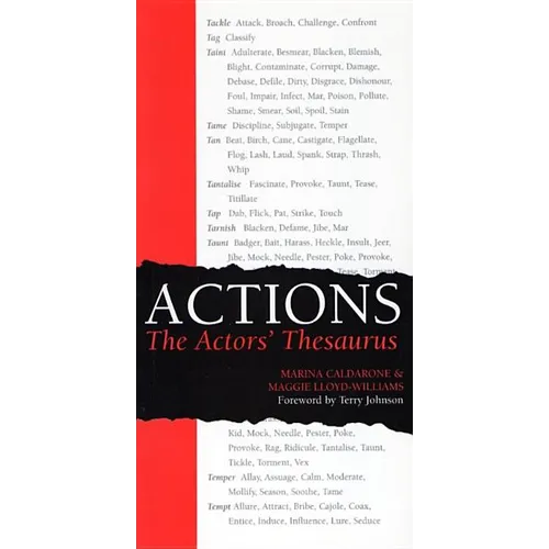 Actions: The Actors' Thesaurus